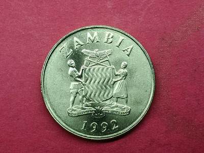 吉祥压岁钱外国硬币第二十九场 赞比亚硬币5