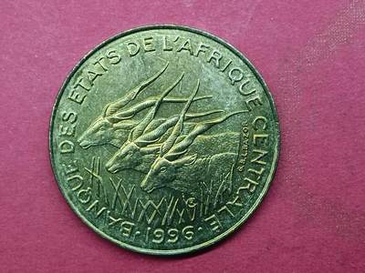 吉祥压岁钱外国硬币第二十九场 中非硬币10