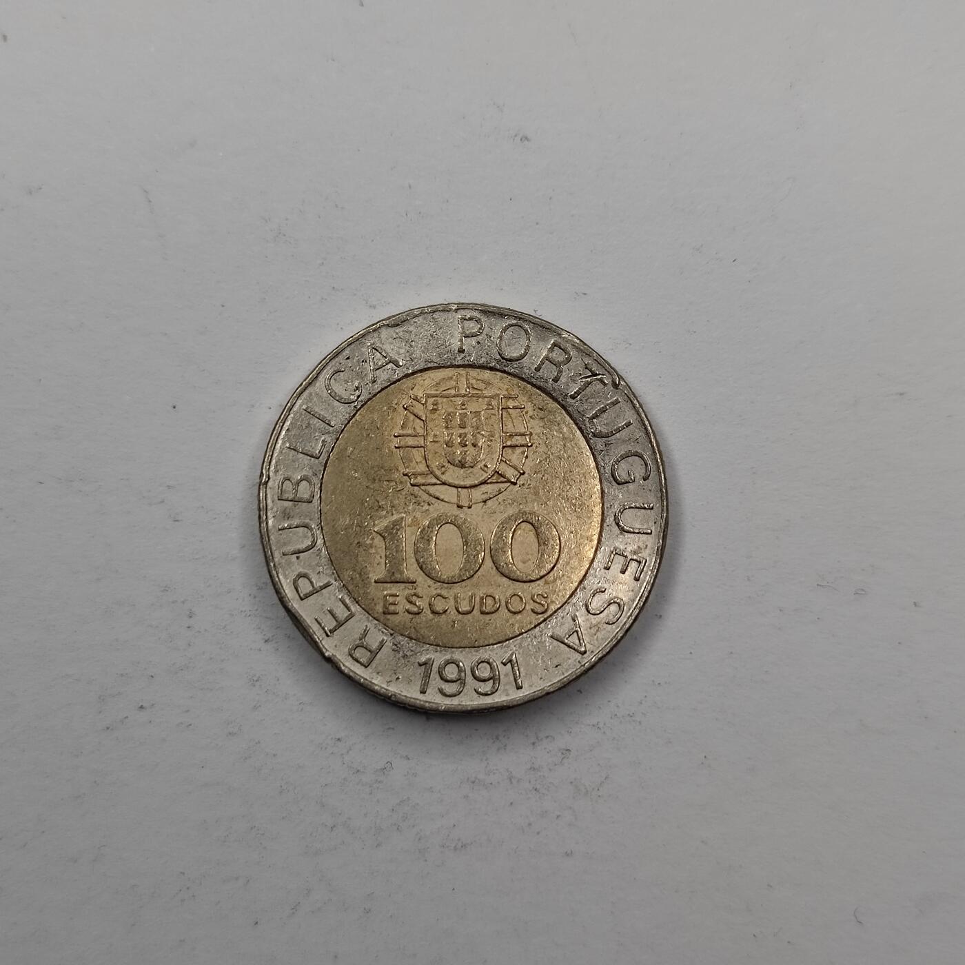 旧币第四场 葡萄牙100埃斯库多