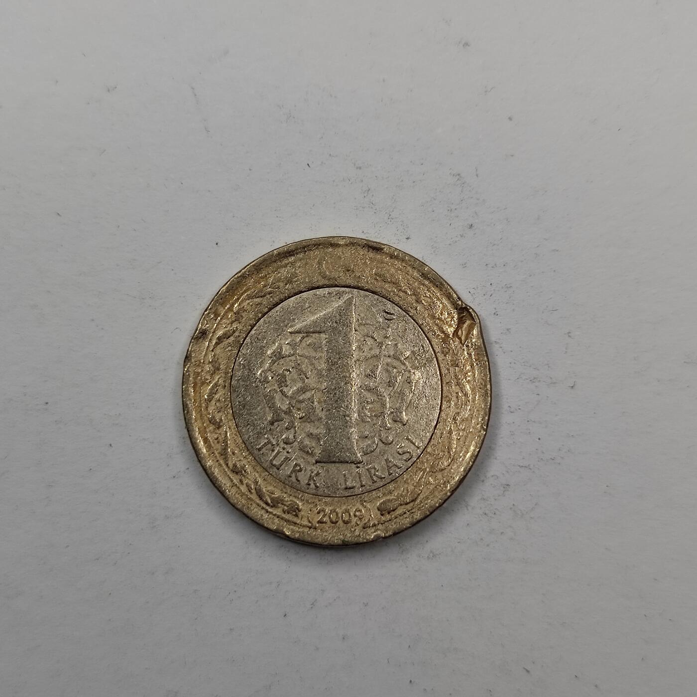 旧币第四场 土耳其1里拉