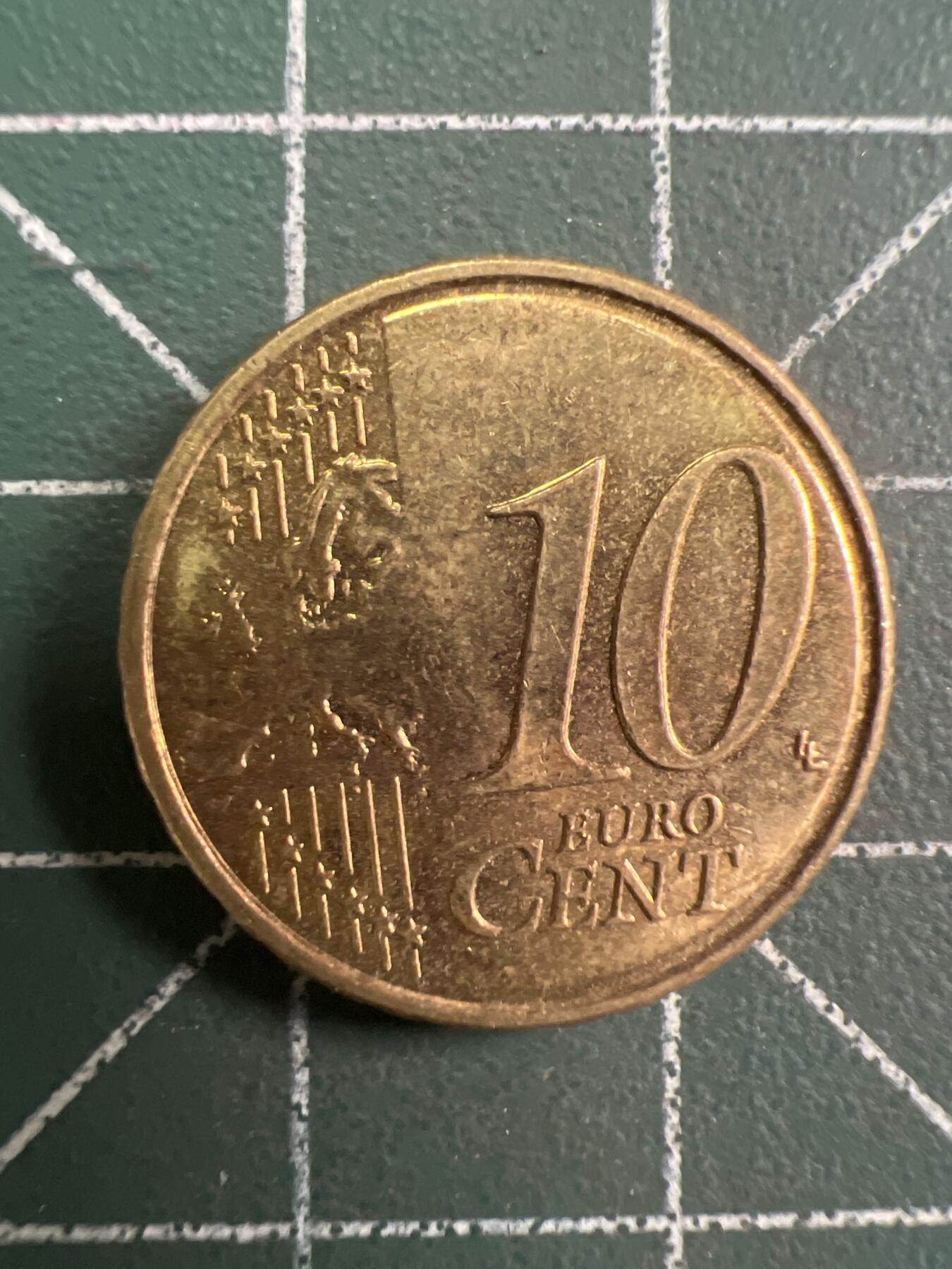第761期  硬币专场 （无押金，捡漏，全场50包邮，偏远地区除外，接收代拍业务，本店十天发一次货） 法国10欧分