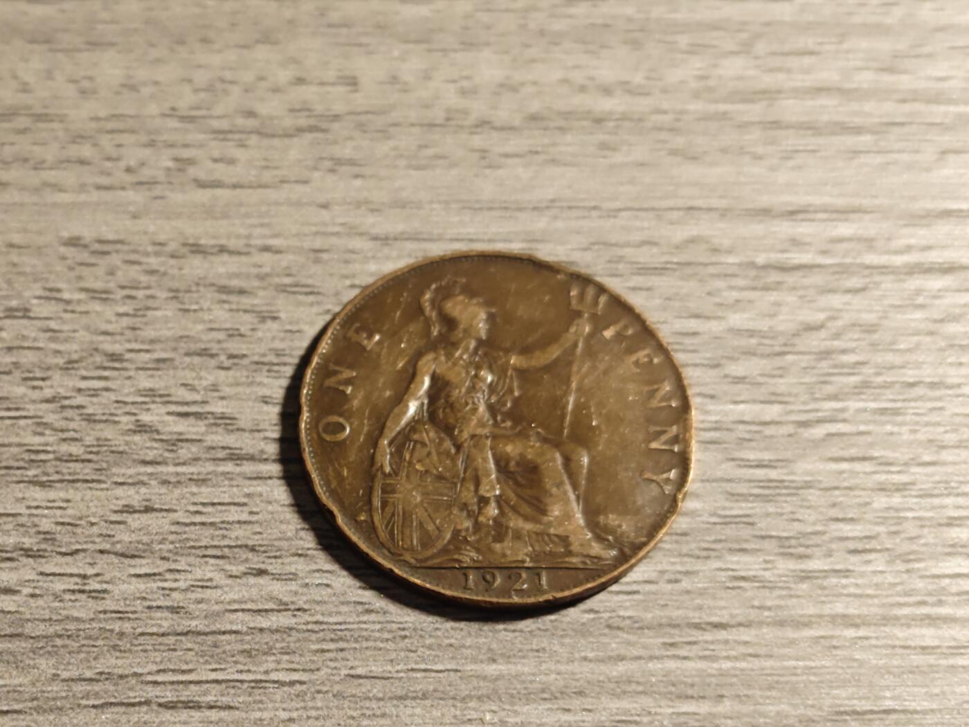 小小杂货铺第四期 1921年，英国一便士