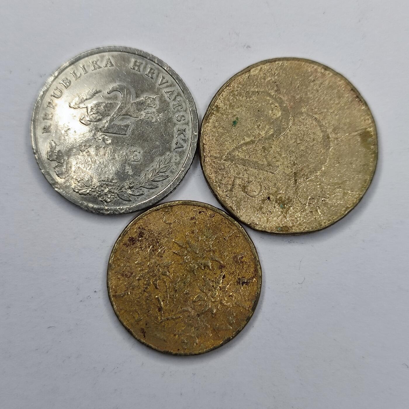 旧币第四场 外国硬币3枚弱品