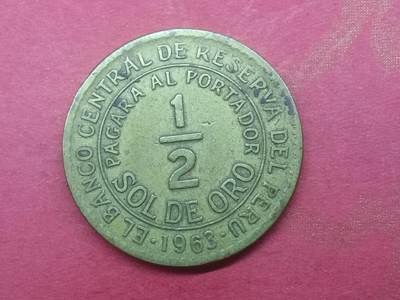 吉祥压岁钱外国硬币第30场 - 秘鲁硬币1963