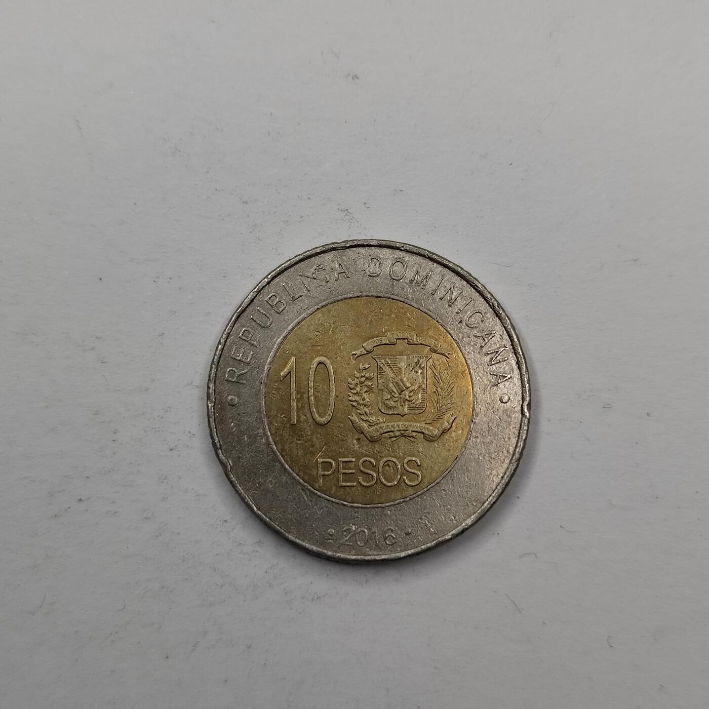 旧币第四场 多米尼加10比索