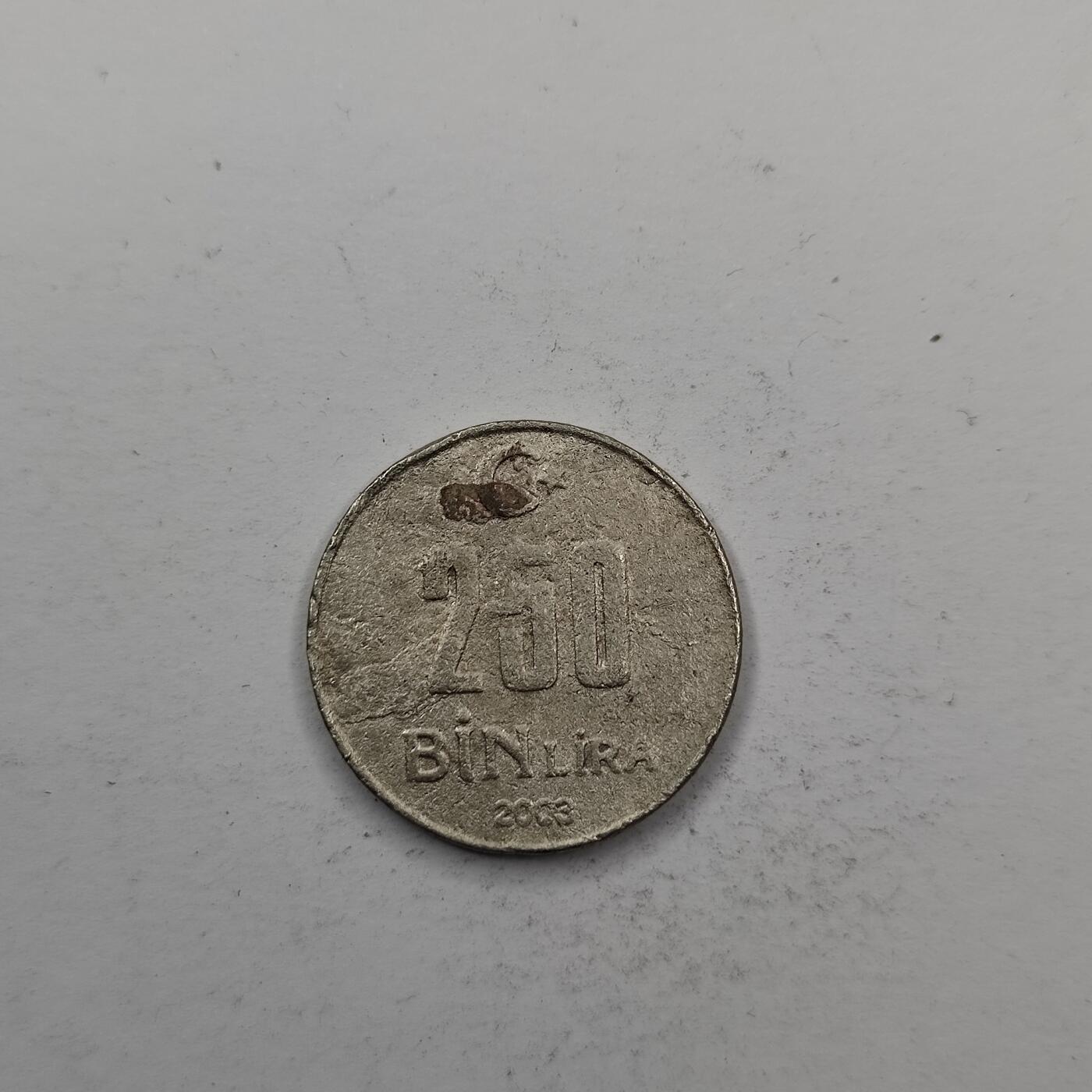 旧币第四场 土耳其250里拉