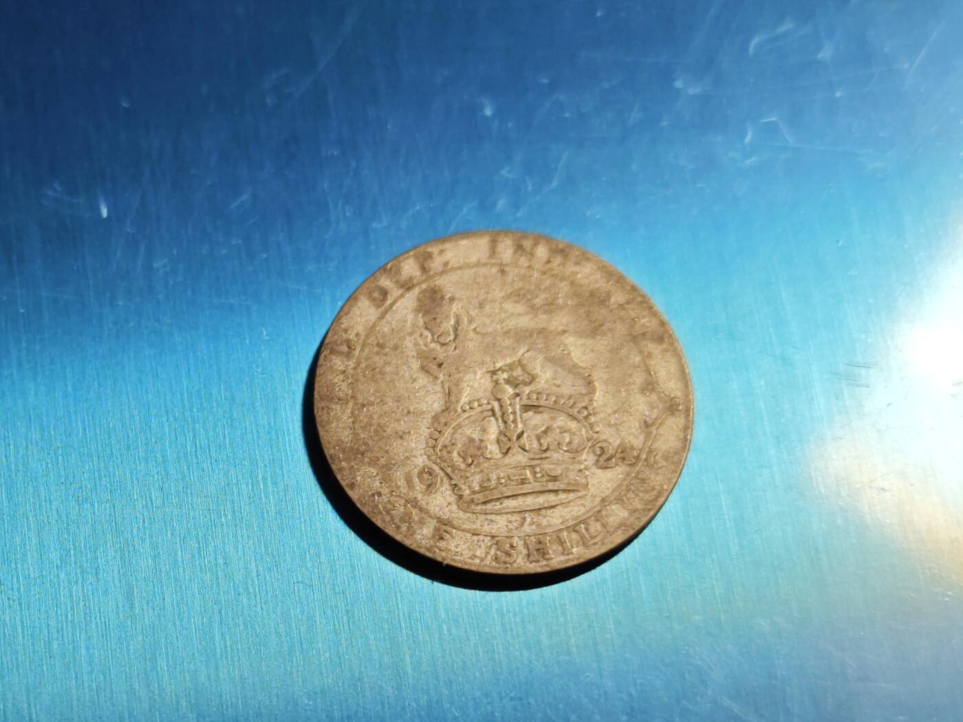 小小杂货铺第四期 1924年，一先令银币一枚