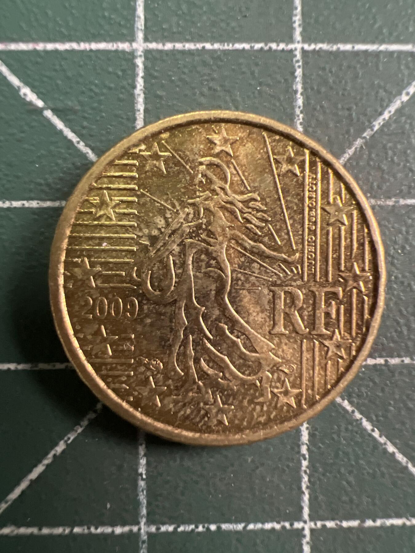 第761期  硬币专场 （无押金，捡漏，全场50包邮，偏远地区除外，接收代拍业务，本店十天发一次货） 法国10欧分