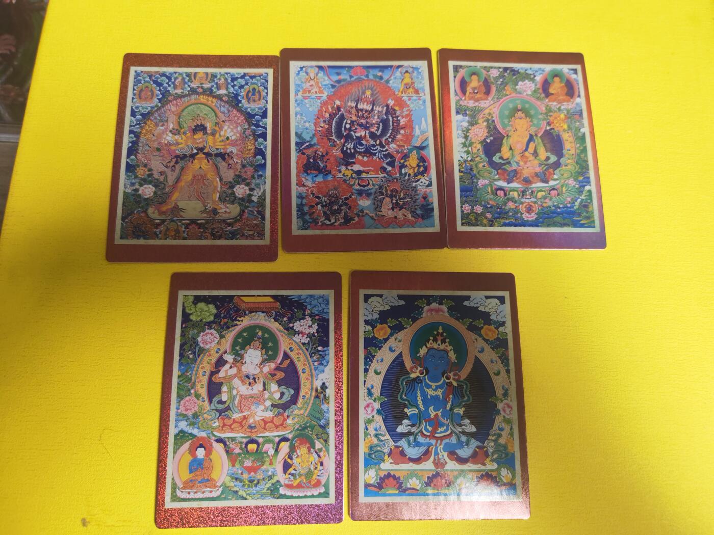 阳大大卡牌超级大甩拍第27期（固定周五晚上八点截拍，持续收拍品，进群福利早知道） 唐卡特卡5张