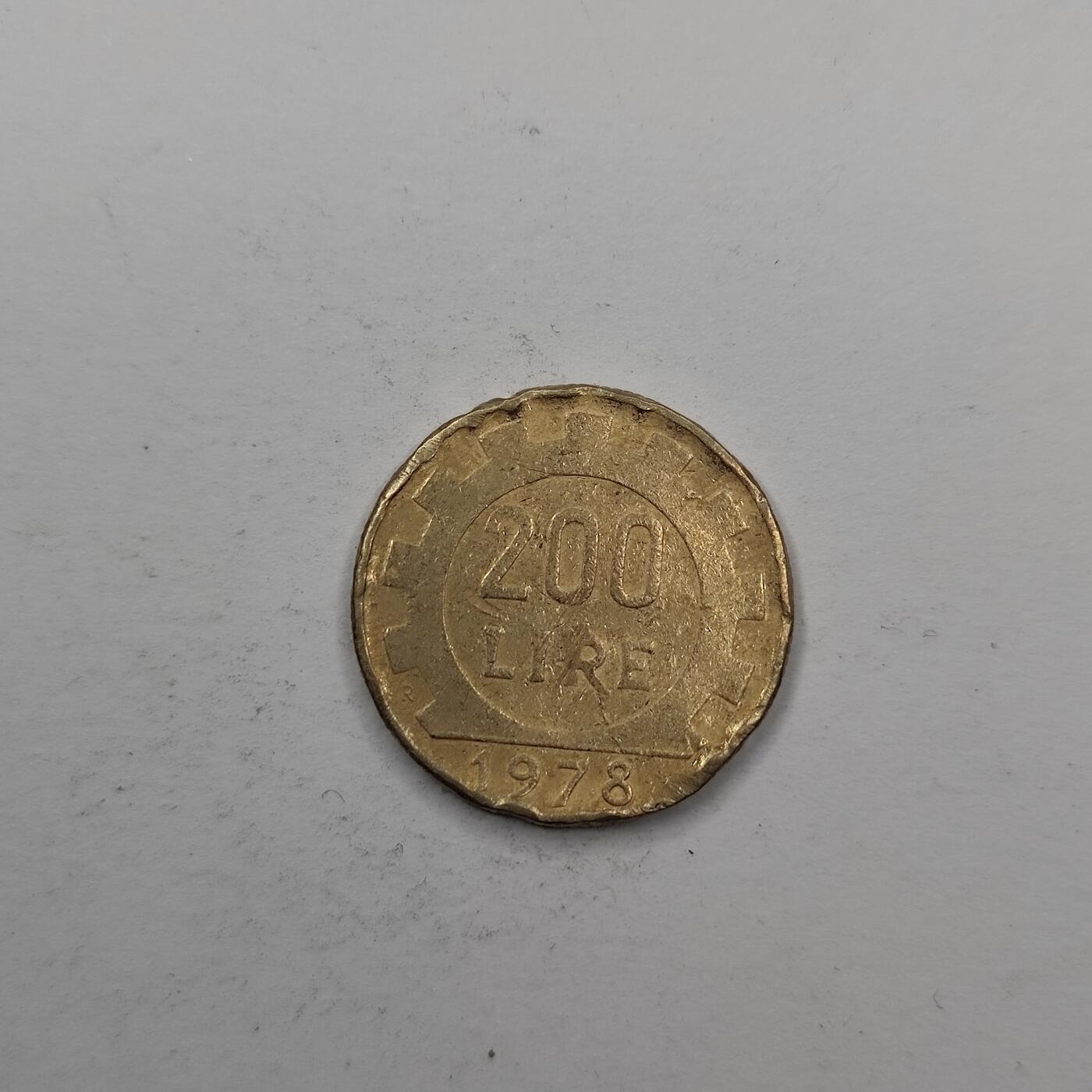 旧币第四场 意大利200里拉