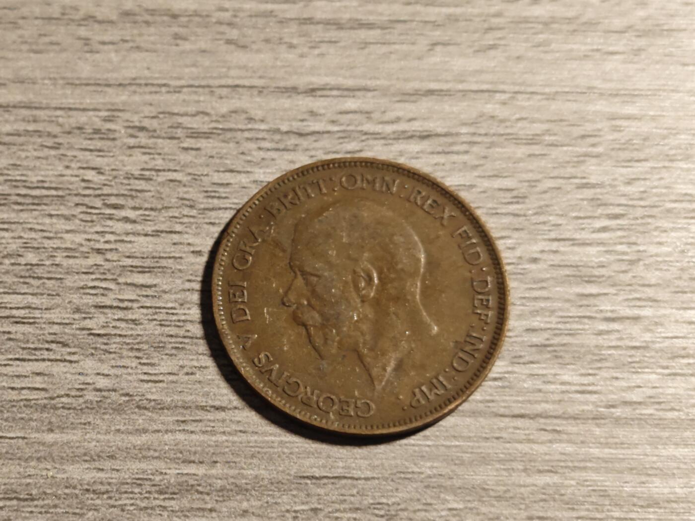 小小杂货铺第四期 1928年英国一便士