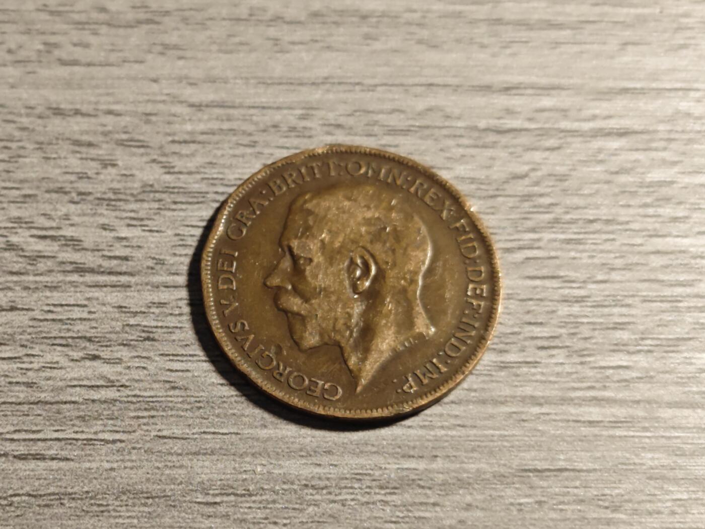 小小杂货铺第四期 1921年，英国一便士