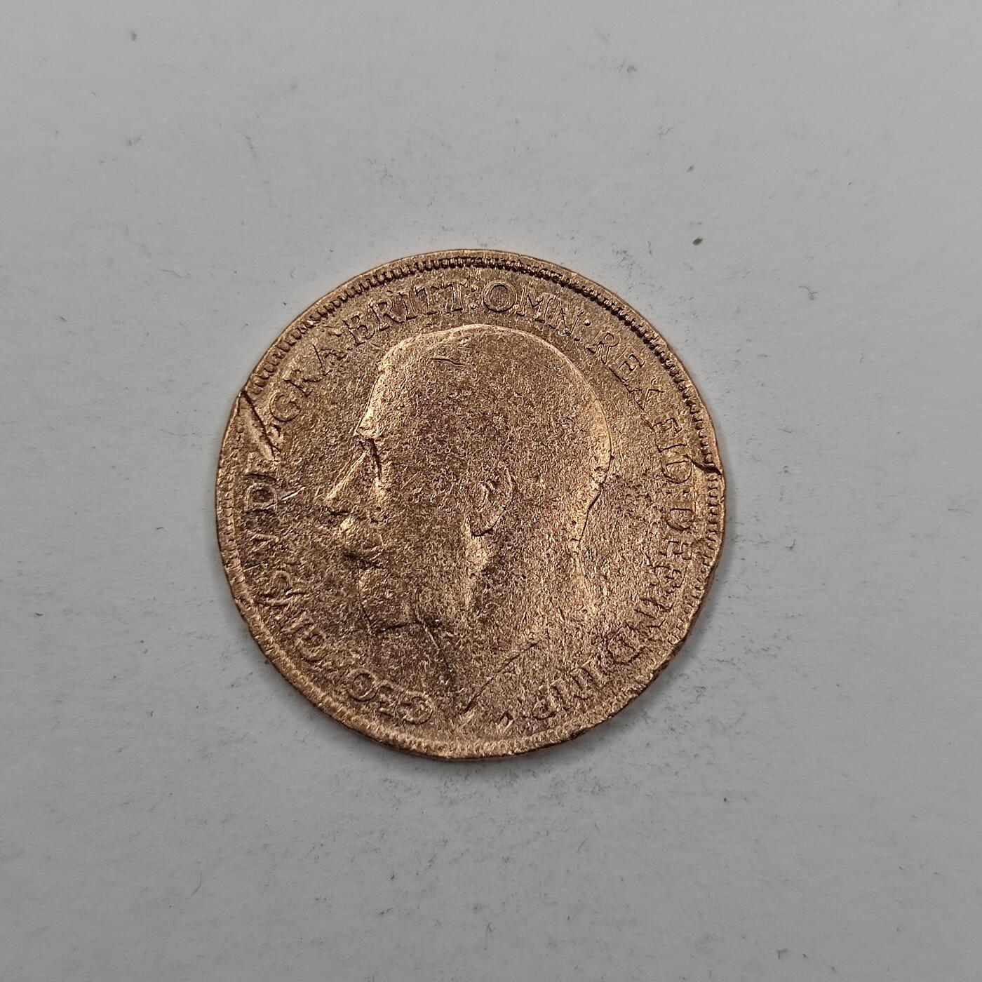 旧币第四场 英国1便士1915年