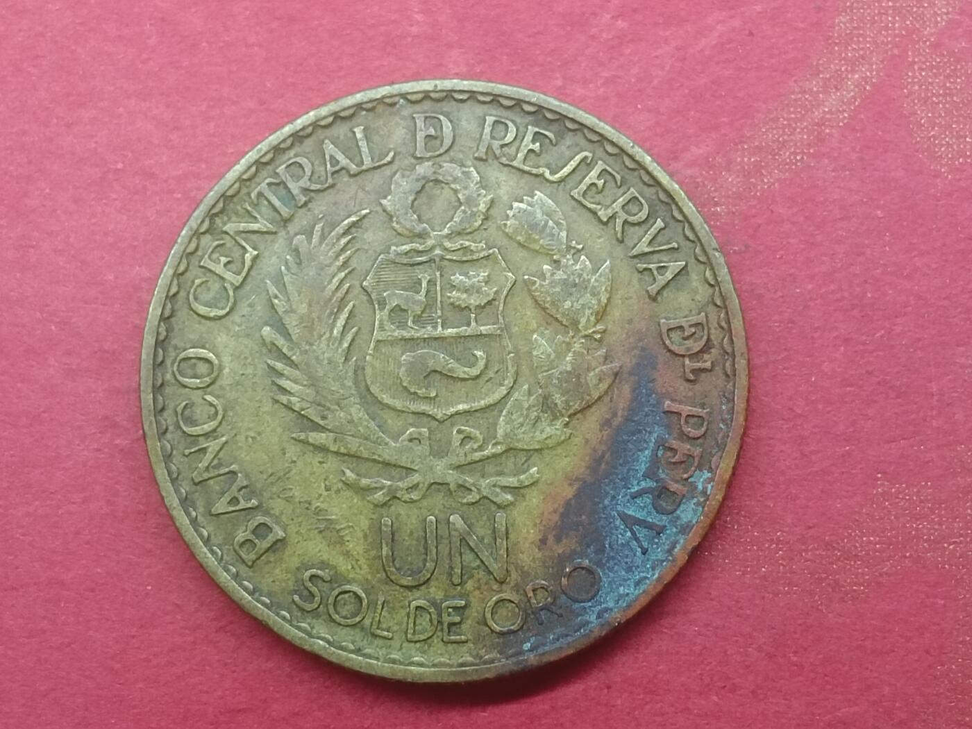 吉祥压岁钱外国硬币第30场 秘鲁硬币1965