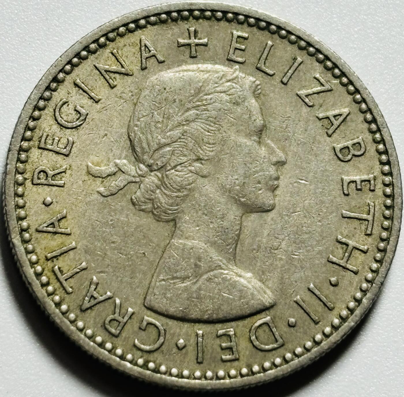 文馨钱币收藏第187 场 1958 年英国 1 先令