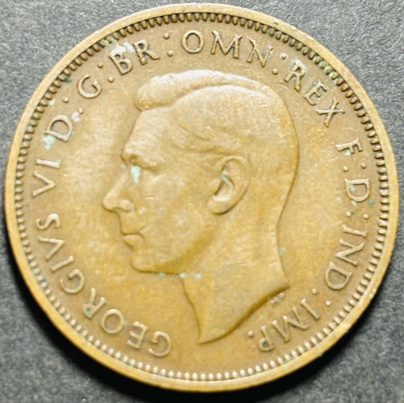 文馨钱币收藏第187 场 1946 年英国半便士