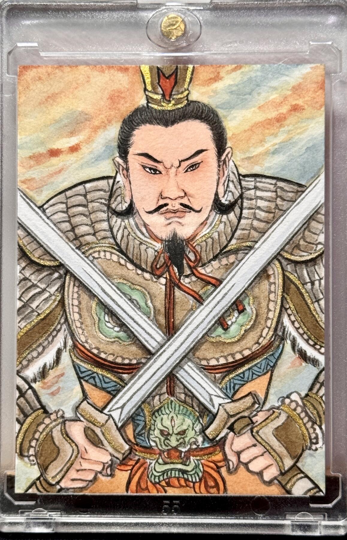 白泽拍卖卡牌手绘专场第9期（檐飞数片雪，瓶插一枝梅）