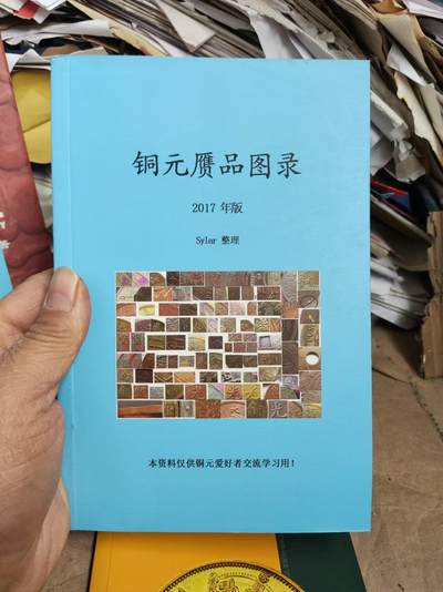 铜元赝品图录2017年版（8.5品左右） - 铜元赝品图录2017年版（8.5品左右）