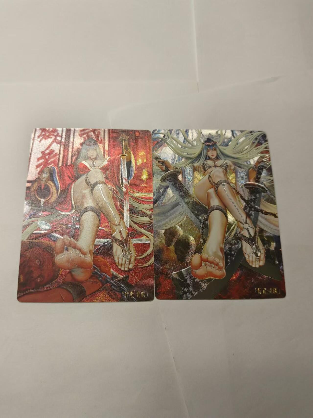 龍虎卡牌ᴿ XIII（万物皆可） 半粗2张 异界水浒神姬-行者武松