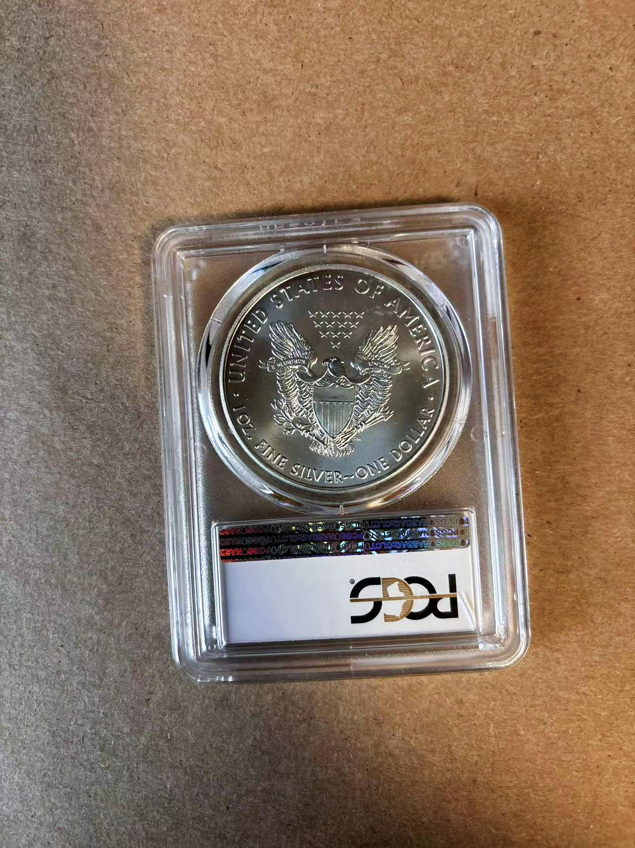 【Blue Auction】✨世界纸币精拍第583期【精】 【首日】美国 2020年 行走女神 1美金银币 PCGS MS69 近满分 