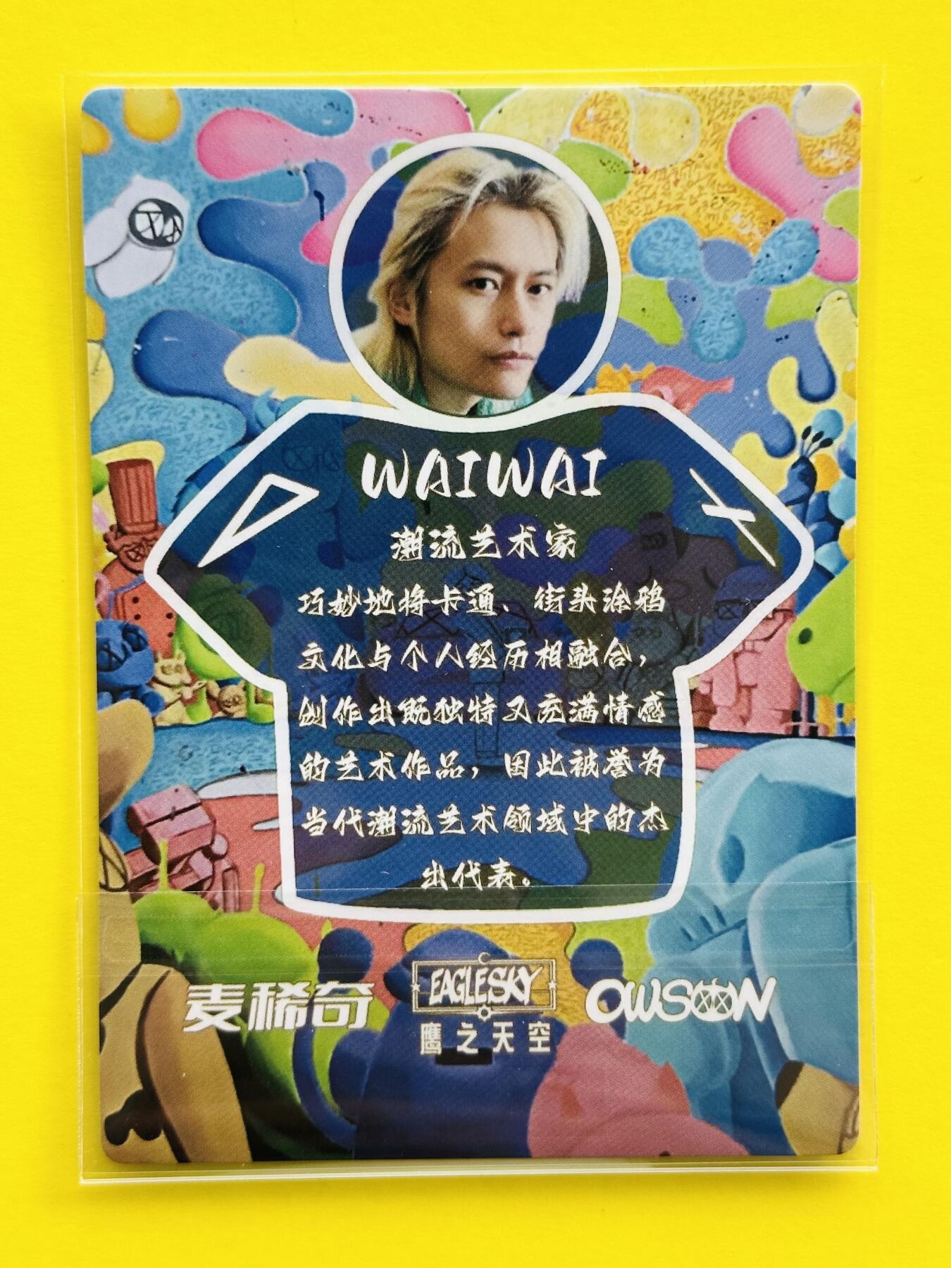 阳大大卡牌超级大甩拍第27期（固定周五晚上八点截拍，持续收拍品，进群福利早知道） 2024年 北京潮流艺术家 WAIWAI绘 一丈青扈三娘粗闪卡 北京国际钱币博览会