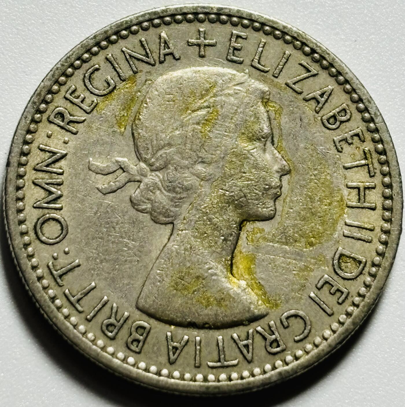 文馨钱币收藏第187 场 1953 年英国 1 先令，女王登基年