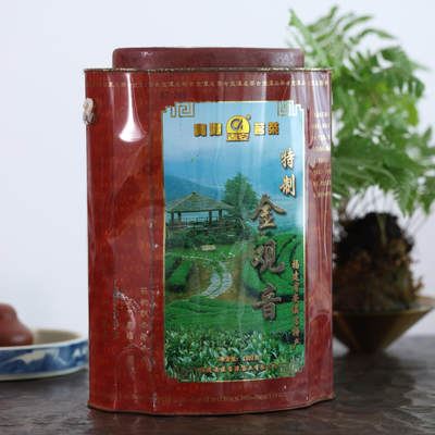 原封安溪寳潭茶王颜炳夫监制1997年金观音一罐 - 原封安溪寳潭茶王颜炳夫监制1997年金观音一罐