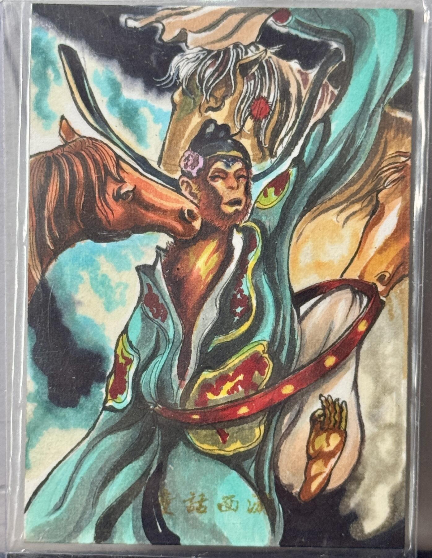 白泽拍卖卡牌手绘专场第9期（檐飞数片雪，瓶插一枝梅）