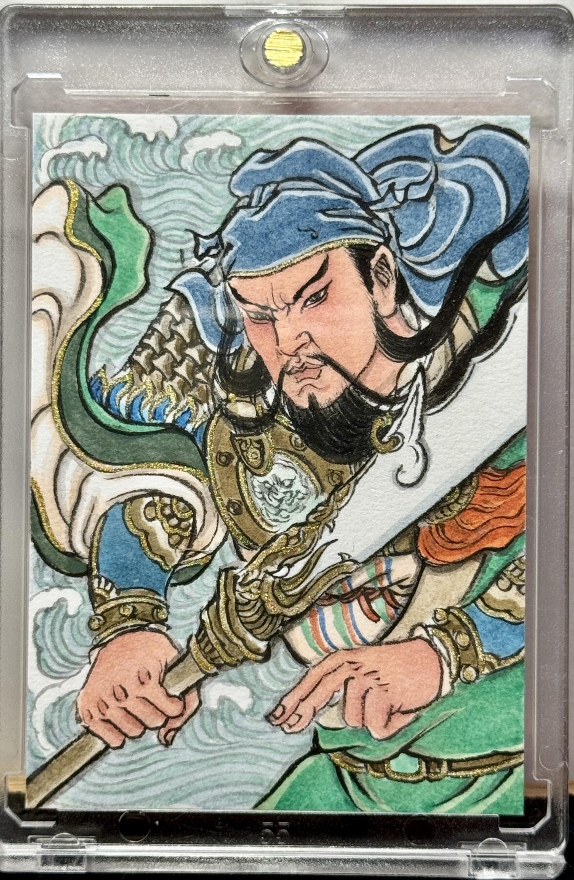 白泽拍卖卡牌手绘专场第9期（檐飞数片雪，瓶插一枝梅）