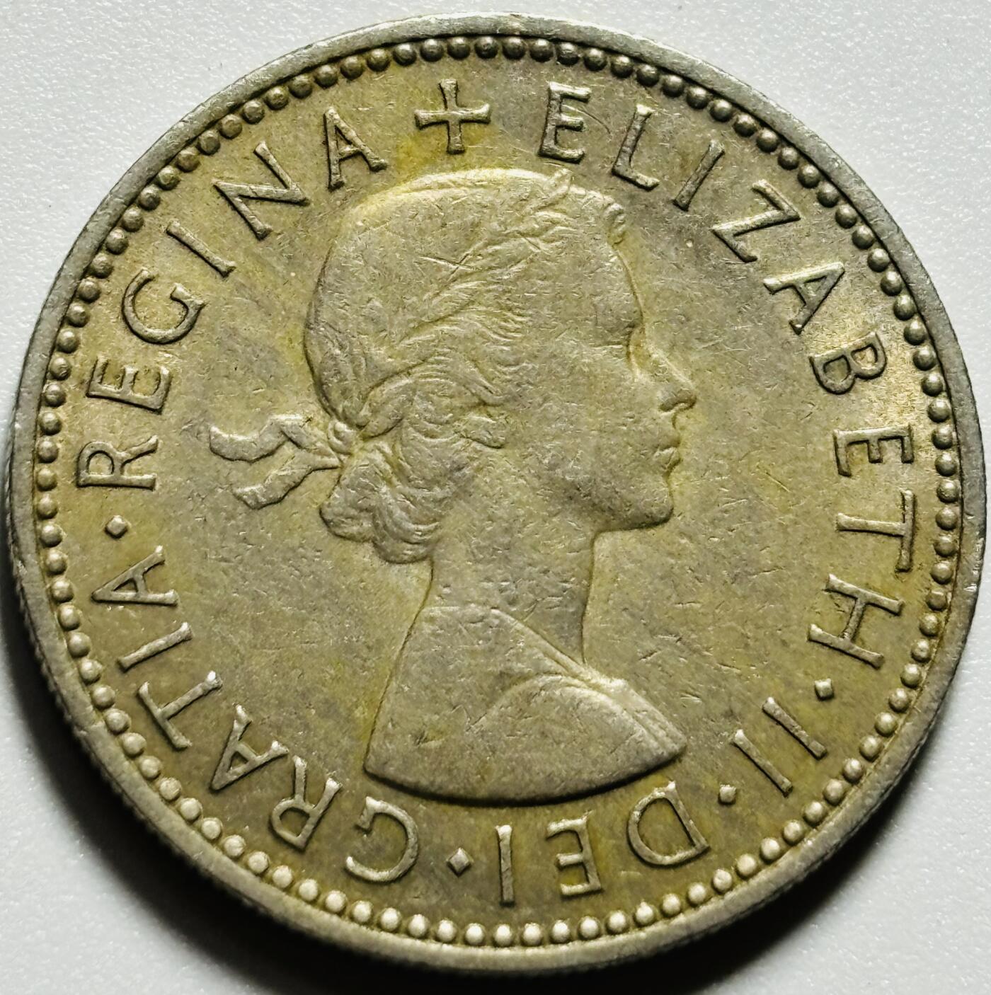 文馨钱币收藏第187 场 1963 年英国 1 先令
