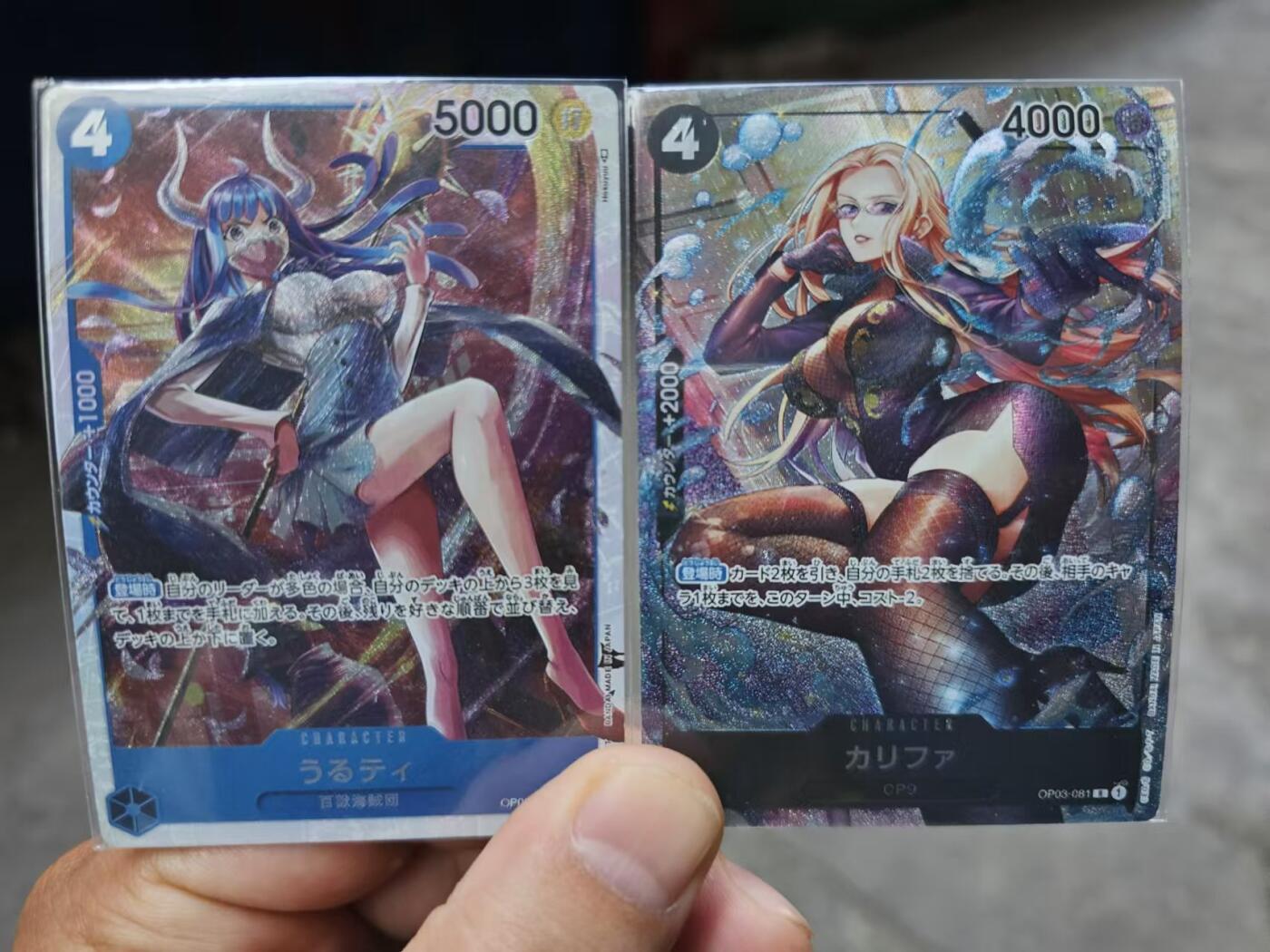 龍虎卡牌ᴿ XIII（万物皆可） 半粗卡2张 藏无缺-海贼王