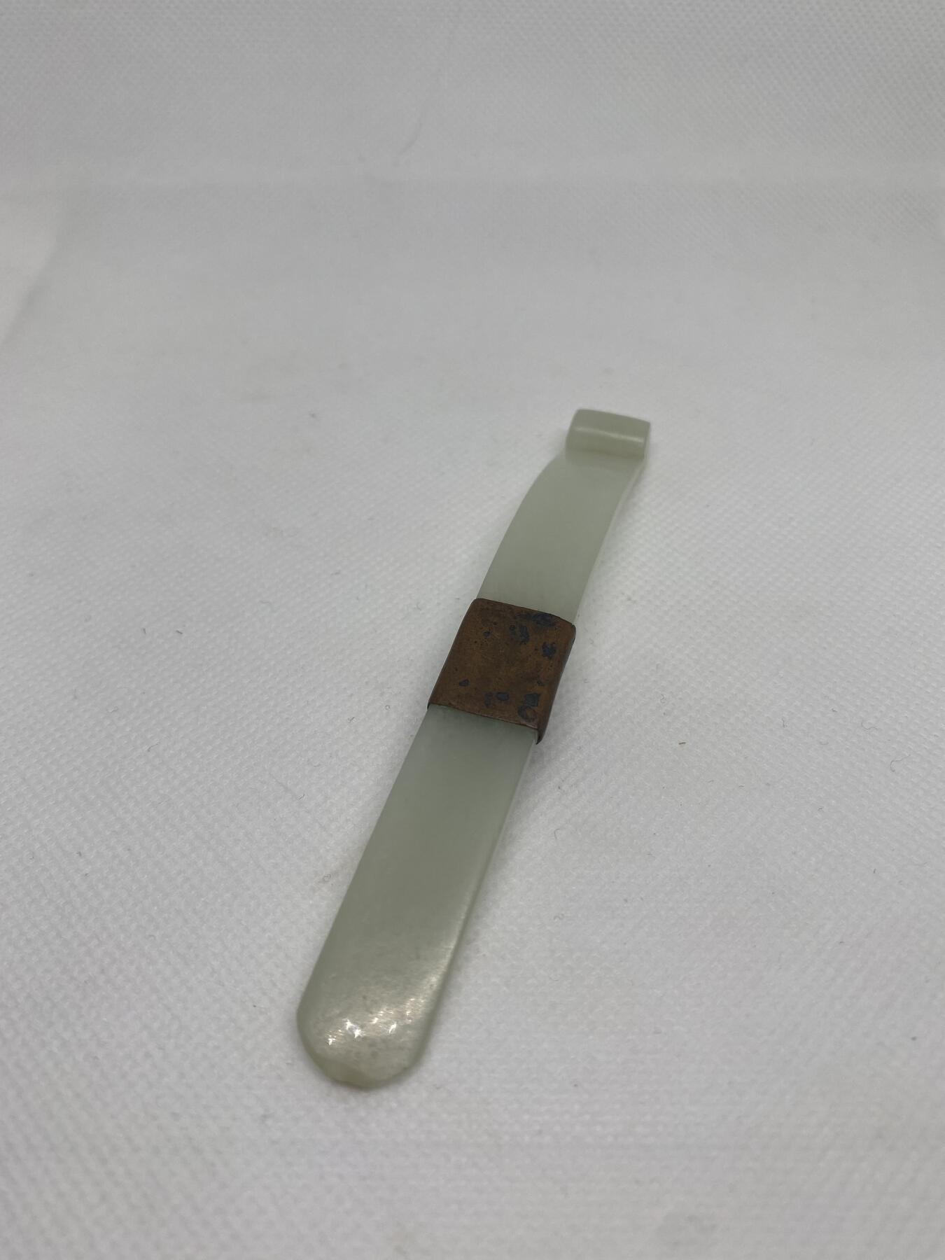 老和田玉簪子，尺寸10.7厘米，品相如图，500包快递