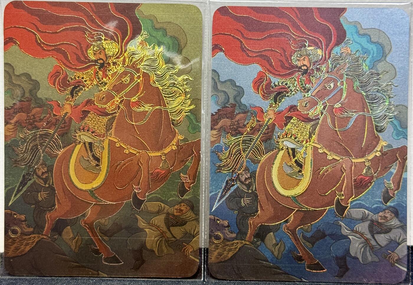 白泽拍卖卡牌手绘专场第9期（檐飞数片雪，瓶插一枝梅）