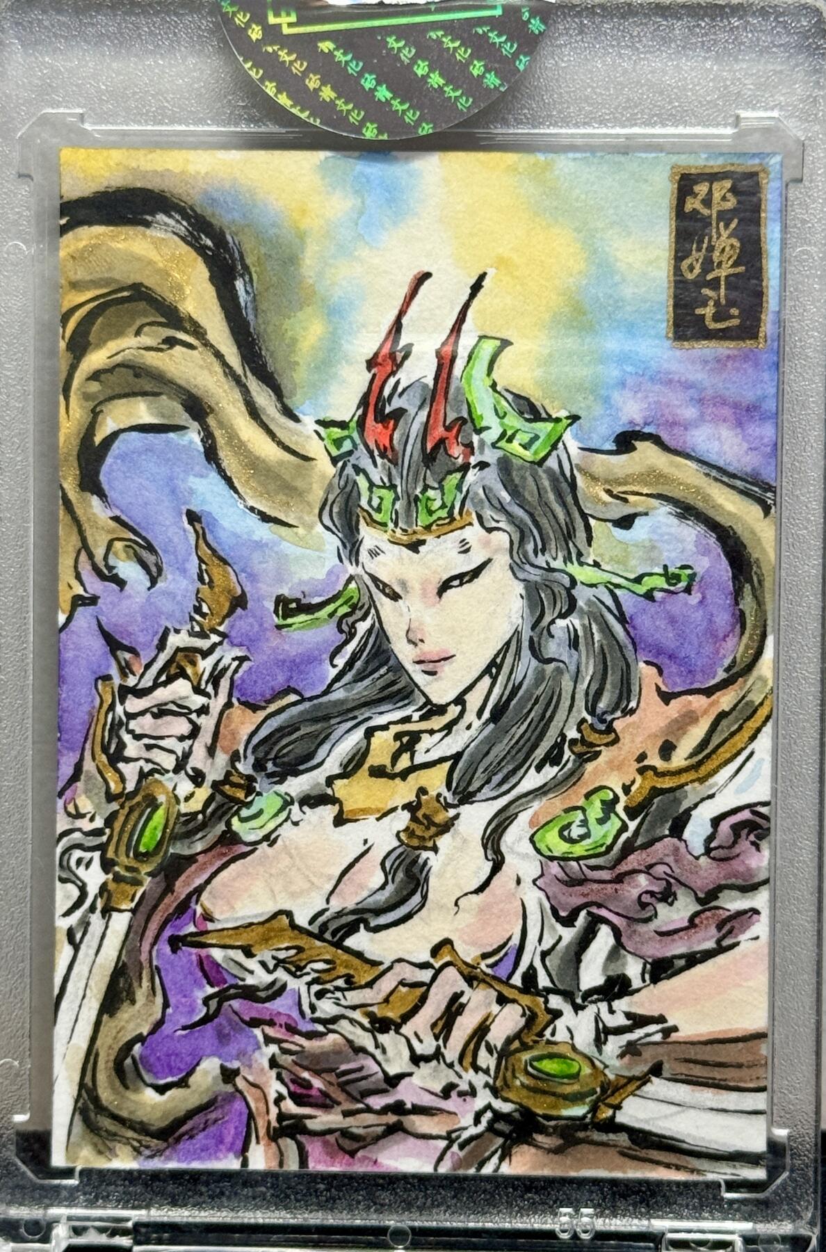 白泽拍卖卡牌手绘专场第9期（檐飞数片雪，瓶插一枝梅）