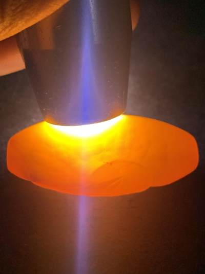 精美亚光高玉化冻料战国红玛瑙手工俏色巧雕领头羊桶珠一个 精美亚光高玉化冻料战国红玛瑙手工俏色巧雕领头羊桶珠一个