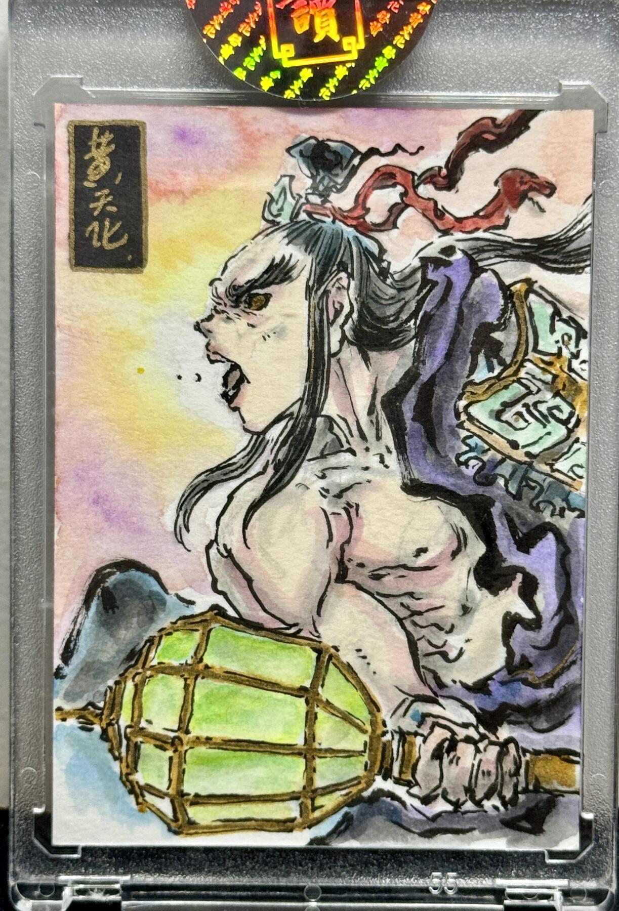 白泽拍卖卡牌手绘专场第9期（檐飞数片雪，瓶插一枝梅）