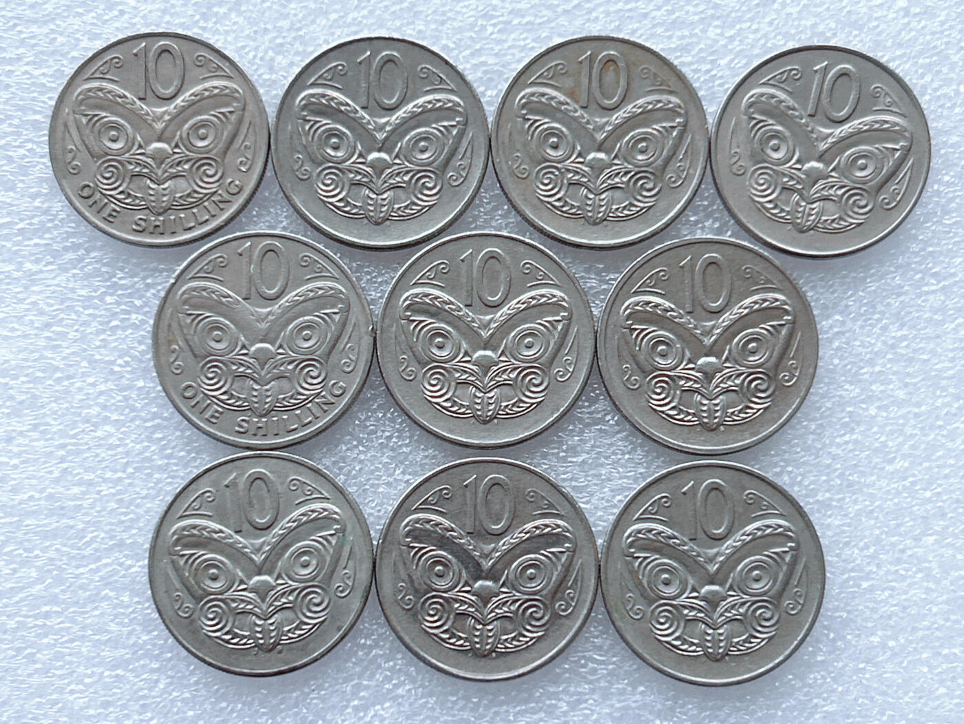 第一海外回流一元起拍收藏 散集专场. 第143期 新西兰毛利人面具10分 10枚