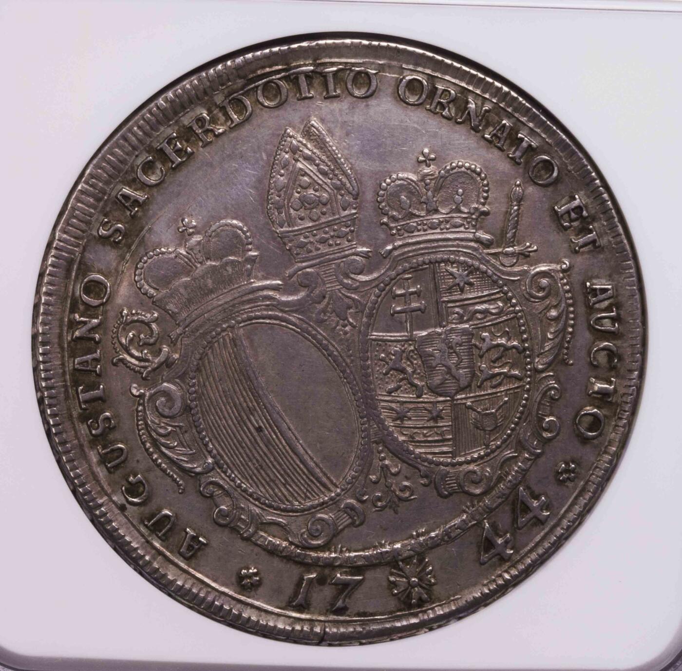 NGC-AUD 1744神罗统治下德意志邦国奥格斯堡主教泰勒银币