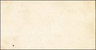 宜和2024年秋季拍卖会-纸币专场 1949年第一版人民币“蓝北海桥”壹佰圆单面票样，正背共2枚，冠字546，背券反面空白处有编号及红章；九成新，有贴痕