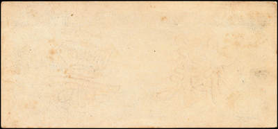 宜和2024年秋季拍卖会-纸币专场 民国三十七年（1948年）中州农民银行凉亭图壹佰圆单面样本券，正背共2枚，背绿色，八成新，有斑