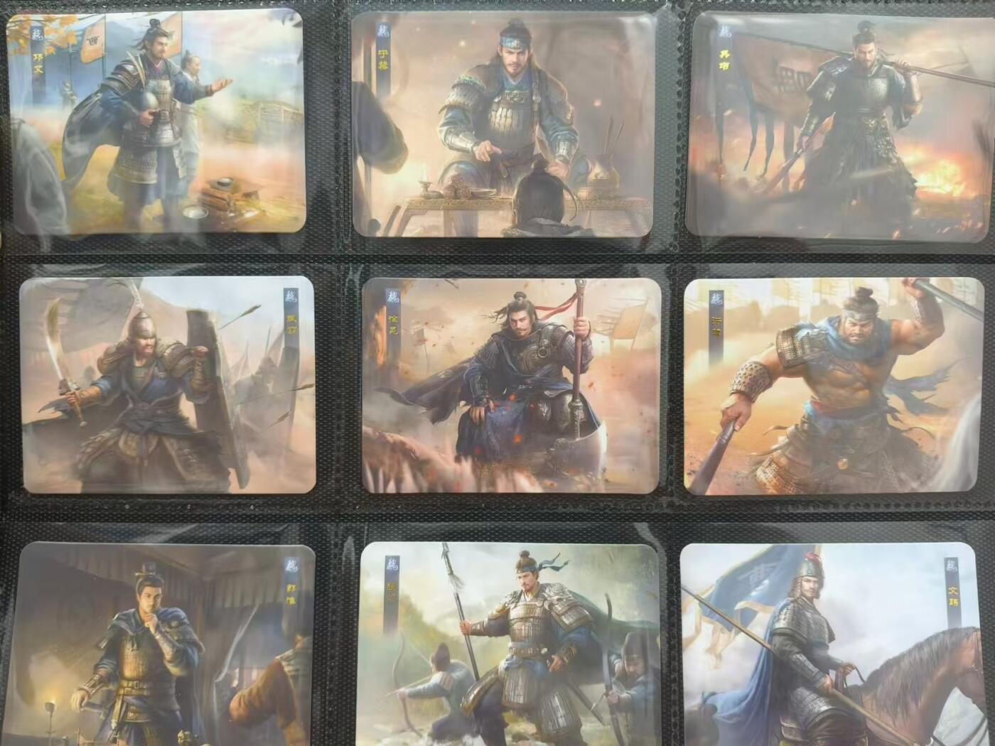 龍虎卡牌ᴿ XIII（万物皆可） 普卡81张【三国：谋定天下】定制典藏卡第一弹 横版立绘全画幅