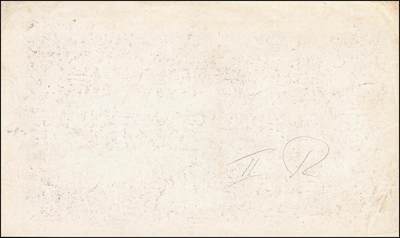 宜和2024年秋季拍卖会-纸币专场 1921年农商银行德国版伍圆设计试印票4枚，乡村收割图：①正面单面试印票，带有宽边，黑色刷色，九品；②正面单面试印票，带有宽边，黑色刷色，九品；③背面单面试印票，黑色刷色，九品；④，背面单面试印票，黑色刷色，九品；均有满版水印，此种图案券未正式发行；九成到全新，罕见