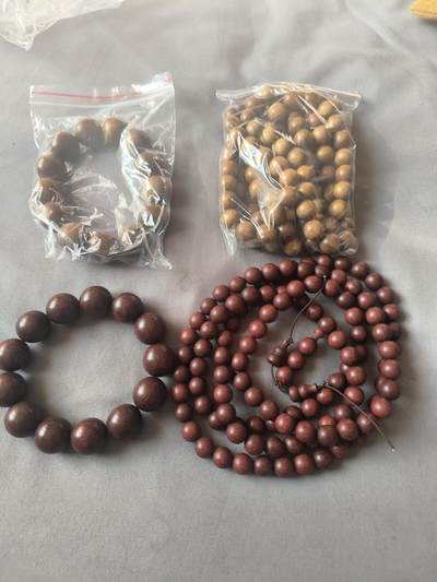 小叶紫檀和金丝楠木手串和脖挂 - 小叶紫檀和金丝楠木手串和脖挂