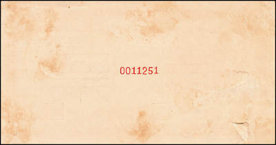 宜和2024年秋季拍卖会-纸币专场 1949年第一版人民币“起重机”伍佰圆单面票样，正背共2枚，票样号对号，北京印钞厂印制；八成新，有贴痕