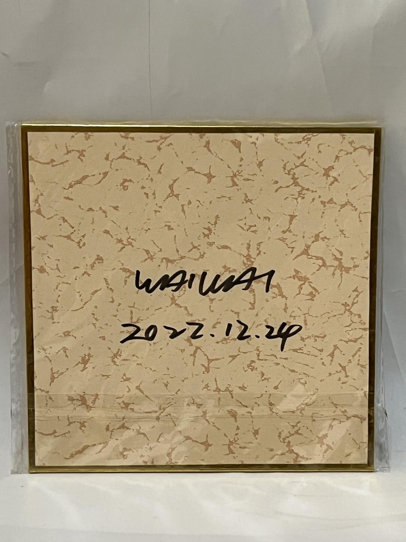 零元拍：歪歪亲笔签名原画色卡《 龙珠》尺寸：12/12厘米，不是复制画哦