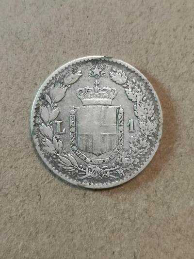 意大利1887年1里拉银币