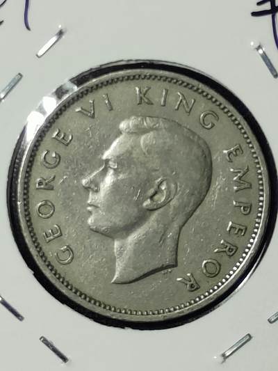 2024年第二十场外国好品散币(免佣金) - 好品新西兰🇳🇿1947单年份1先令