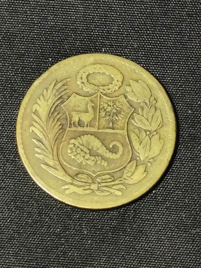 2024年第二十场外国好品散币(免佣金) - 秘鲁🇵🇪1952年1索尔大铜币(品差)