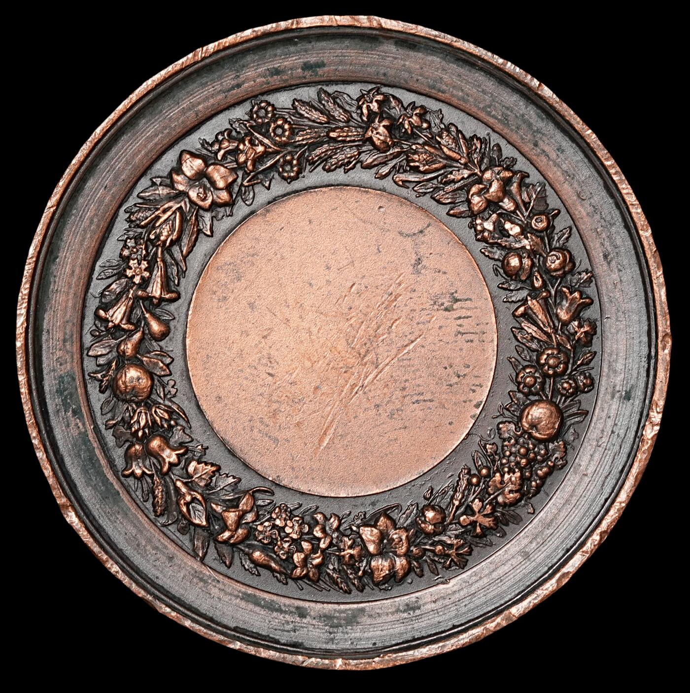 修遠堂世界钱币第四十八期 全场包邮 比利时铜章41.70mm，34g