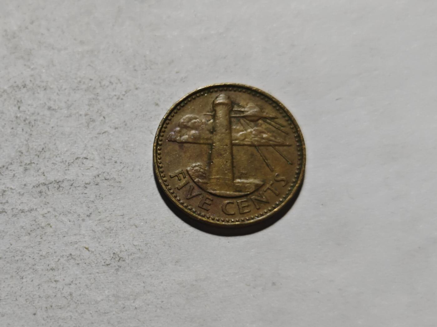 小小杂货铺实时场第一期 巴巴多斯五分硬币